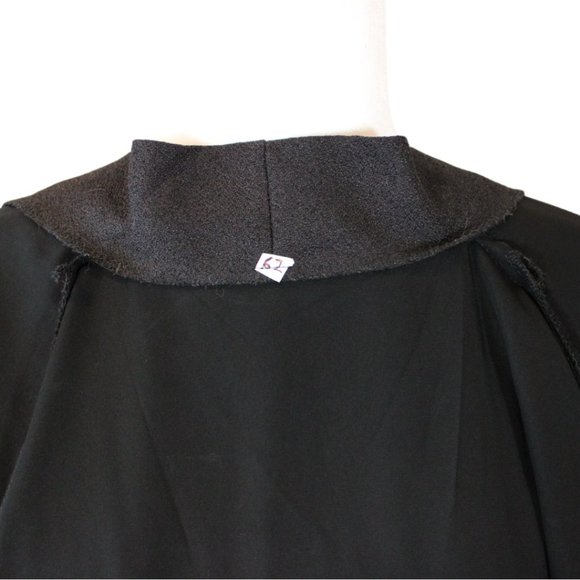 Beaded Kaftan Dress Size M/L Custom Abaya Black Long Sleeve Approx. Formal D199 - Picture 12 of 12